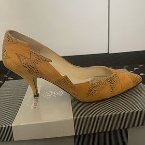 Spanish leather heels